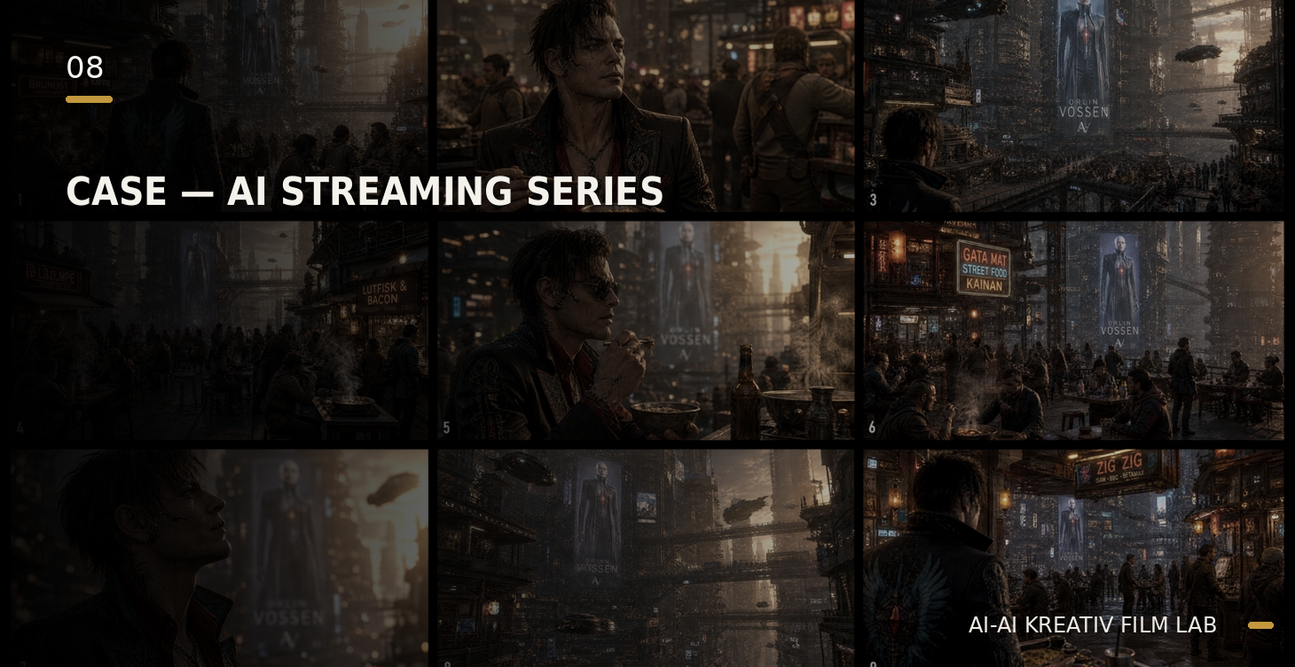 Case: AI Streaming Series — course banner